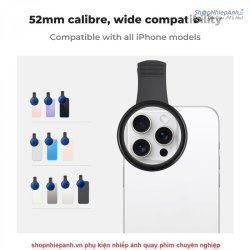 thumbnail Filter K&F concept ND2-400 (1-9 stops) 52mm for smartphone tablet - 3