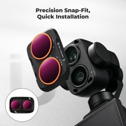 thumbnail Filter K&F concept ND32-512 for DJI Osmo Pocket 4P 28-Multi-Layer Coatings AGC Japanese glass (kf0103.0214.0020) - 3