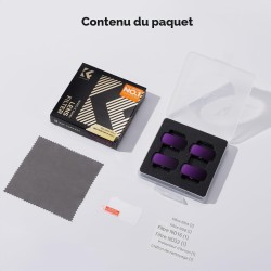 thumbnail Filter K&F concept ND4+ND8+ND16+ND632 for Insta360 Luna Ultra 28-Multi-Layer Coatings AGC Japanese glass (kf0103.9901.0070) - 5