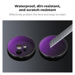 thumbnail Filter K&F concept ND8 ND16 ND32 ND64 for DJI Osmo Action 3/4/5 pro 28 Multi-Layer Coatings AGC Japanese glass snap on (sku.2076v1) - 3