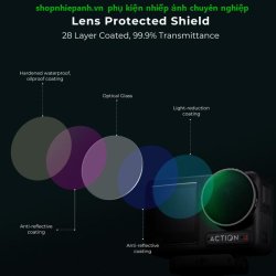 thumbnail Filter K&F concept ND8 ND16 ND32 ND64 for DJI Osmo Action 4/5 pro 28 Multi-Layer Coatings AGC Japanese glass (KF01.2076) - 3