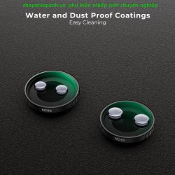 thumbnail Filter K&F concept ND8 ND16 ND32 ND64 for DJI Osmo Action 4/5 Pro 28 Multi-Layer Coatings AGC Japanese glass (KF01.2076) - 4