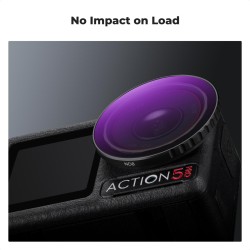thumbnail Filter K&F concept ND8 ND16 ND32 ND64 for DJI Osmo Action 4/5 Pro 28 Multi-Layer Coatings AGC Japanese glass snap on (SKU.2076v1) - 4