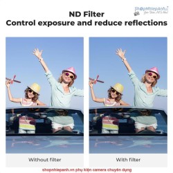 thumbnail Filter K&F concept ND8 ND16 ND32 ND64 for DJI Osmo Nano 28 Multi-Layer Coatings ACG Japanese glass (SKU.2707) - 1