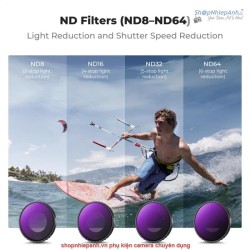 thumbnail Filter K&F concept ND8 ND16 ND32 ND64 for DJI Osmo Nano 28 Multi-Layer Coatings ACG Japanese glass (SKU.2707) - 2