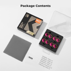 thumbnail Filter K&F Concept ND8/PL+ND16/PL+ND32/PL+ND64/PL for DJI Osmo Pocket 4P 28-Multi-Layer Coatings AGC Japanese glass (kf0103.9902.0070) - 5
