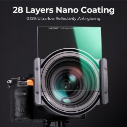 thumbnail Filter K&F concept PRO Black Mist Diffusion 1/2 size 100x100 4x4in (KF01.1844) - 3