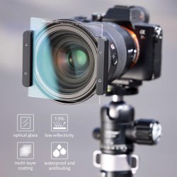 thumbnail Filter K&F concept PRO Black Mist Diffusion 1/4 size 100x100 4x4in (KF01.1807) - 4