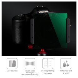 thumbnail Filter K&F concept Pro ND8 (0.9/3stop) 100x100mm 4x4in  square - 2