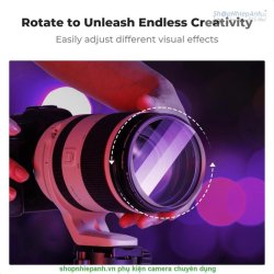 thumbnail FIlter K&F Concept Single-sided Linear Pentaprism Nano-B 82mm (KF01.2819V1) - 3