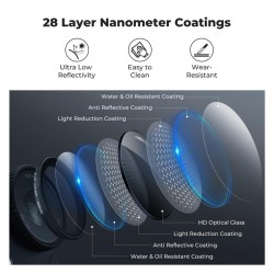 thumbnail Filter K&F concept Snap On Black Diffusion 1/4 for DJI Osmo Action 6 28-Multi-Layer Coatings AGC Japanese glass (KF12.0053) - 3