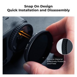 thumbnail Filter K&F concept snap on Variable ND4-ND32 (2-5 stops) for Osmo action 6 28-Multi-Layer Coatings ACG Japanese glass (KF12.0055) - 4