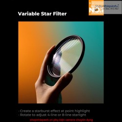 thumbnail Filter K&F concept Star Nano-K  thay đổi 4-8 cánh 18 layers nano HD Glass 82mm (KF01.2298v1) - 5