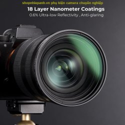 thumbnail Filter K&F concept Star variable thay đổi 4-8 cánh 18 layers nano HD Glass 82mm (KF01.2334) - 1