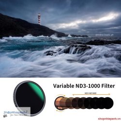 thumbnail Filter K&F concept Nano-D Variable ND3-ND1000 62MM (1.5-10 Stops) 24 Multi-Layer Coatings Japanese AGC Glass - 0