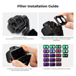 thumbnail Filter K&F concept Wide Angle 0.86x / 110° lens for DJI Osmo Pocket 4P 28-Multi-Layer Coating AGC Japanese glass Aluminum Frame (KF0103.0502.0030) - 1