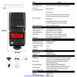 thumbnail Flash Godox TT350N for nikon - 5