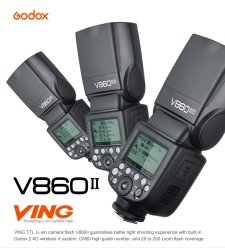 thumbnail Flash Godox V860II TTL for Canon (Kèm Pin Và Sạc) - 6