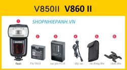 thumbnail Flash Godox V860II TTL for Sony (Kèm Pin Và Sạc) - 5