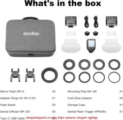 thumbnail Flash Macro godox MF12 DK1 Kit macro - 5