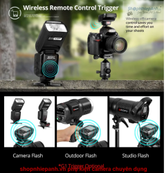 thumbnail Flash Triopo TR-982III for Nikon (TTL. HSS, wireless) - 4