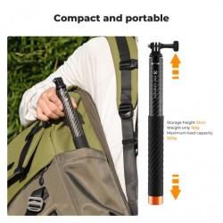 thumbnail Gậy tàng hình carbon fiber K&F concept 1.27m Insta360 (MS-22) KF09.140 - 5
