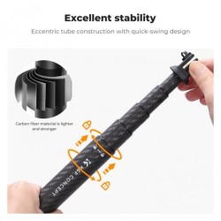thumbnail Gậy tàng hình carbon fiber K&F concept 1.27mGậy tàng hình carbon fiber K&F concept 1.27m MS22 KF09.140 - 2