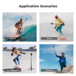 thumbnail Gậy tàng hình kèm tripod K&F concept for Insta360 Sports Camera GoPro DJI (MS-21) - 6