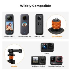 thumbnail Gậy tàng hình kèm tripod K&F concept for Insta360 Sports Camera GoPro DJI (MS-21) - 1