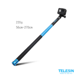 thumbnail Gậy Telesin carbon fiber 270 cm