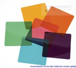 thumbnail Gel màu Selens cao cấp cho đèn flash led studio - 2