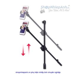 thumbnail Giá đỡ boom smartphone chụp ảnh sản phẩm top shot quay live stream - 0