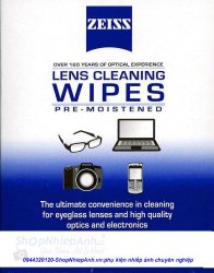 thumbnail Giấy lau Carl Zeiss Set 10 miếng (chính hãng) - 0