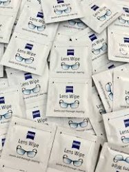 thumbnail giấy lau lens Carl Zeiss lens wipe 10 miếng (chính hãng) - 1