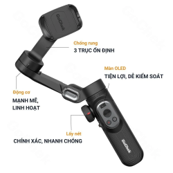 thumbnail GIMBAL ĐIỆN THOẠI GOCHEK HUNTEX G5 - 5