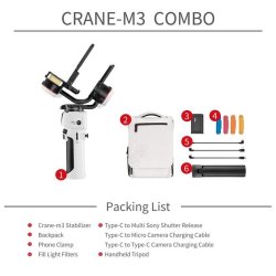 thumbnail Gimbal Zhiyun Crane M3 bản combo