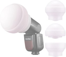 thumbnail Godox AK-R22 collapsible diffusion dome for Godox ho V1, AD100PRO, AD300PRO, AD200PRO (Với H200R) - 5