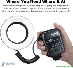 thumbnail Godox ML-150II Macro Ring Flash Light - 0