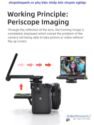 thumbnail Gương lật tiện lợi LCD Camera flip mirror Kingma VL009 - 4