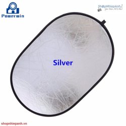 thumbnail Hắt sáng bầu dục 2in1 150x200 silver/white - 1