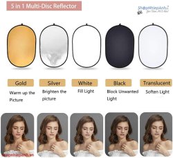 thumbnail Hắt sáng bầu dục 5in1 120x180 cm - 4