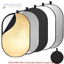 thumbnail Hắt sáng bầu dục 5in1 60x90 hiệu K&F concept cao cấp