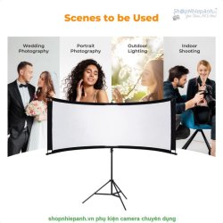 thumbnail Hắt sáng cong 60x180 4 mặt màu K&F concept (KF18.0012) - 6