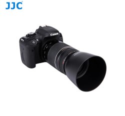 thumbnail Hood JJC for Canon ET-60  RF 75-300mm, EF 75-300mm f/4-5.6,  EF 75-300mm f/4-5.6 USM,  II USM, III, III USM, EF 90-300mm, USM, EF-S 55-250mm IS, IS II - 2