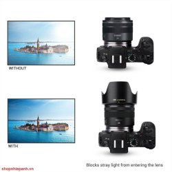 thumbnail Hood JJC for Canon RF35mm F1.8 MACRO IS STM (LH-RF35F18) - 6