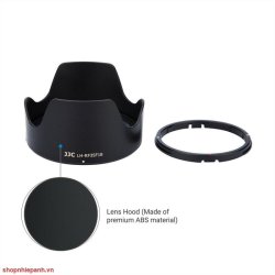 thumbnail Hood JJC for Canon RF35mm F1.8 MACRO IS STM (LH-RF35F18) - 2