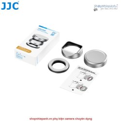 thumbnail Hood JJC for Fujifilm XF 23F2.8R / 27F2.8R / 27F2.8 (LH-JXF232F28 silver) - 9