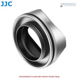 thumbnail Hood JJC for Fujifilm XF 23F2.8R / 27F2.8R / 27F2.8 (LH-JXF232F28 silver) - 5