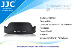 thumbnail Hood JJC LH-82 for canon 16-35 F4 IS USM (EW-82) - 4