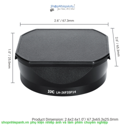 thumbnail Hood JJC LH-JX35F14 for fujifilm XF 35mm F1.4 R - 4